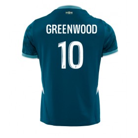 Olympique de Marseille Mason Greenwood #10 Borta Kläder 2024-25 Kortärmad